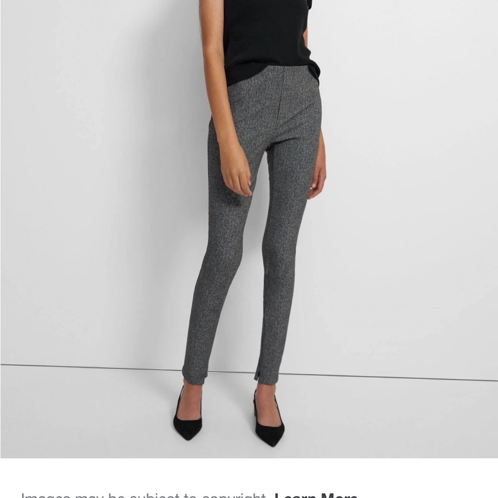 NWT!!! Theory Womens Houndstooth Skinny Leggings